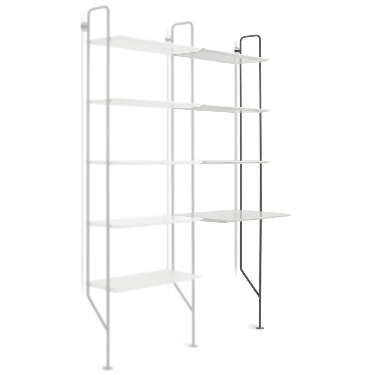 Hitch Add on Bookcase and Desk